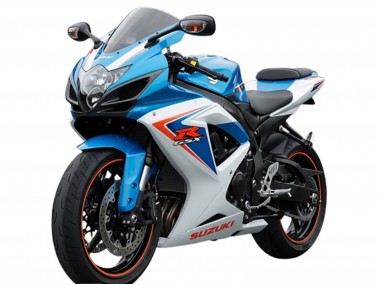 Carenado Moto Suzuki GSXR 600 2006-2007 - Blanco Azul Rojo