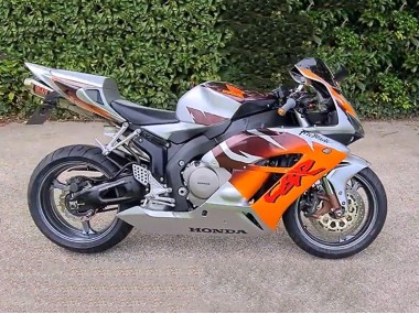 Carenado Moto Honda CBR1000RR 2006-2007 - Plata Naranja