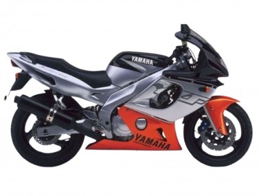 Carenado Moto Yamaha YZF600R Thundercat 1996-2007 - Gris Naranja Negro